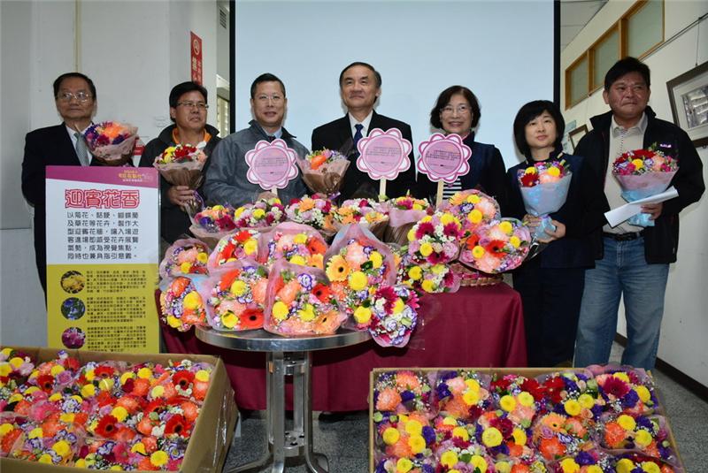 2016花在彰化-溪州花博嬉遊記 選用在地花材 設花木履歷表 歡迎前來彰化拈花惹草