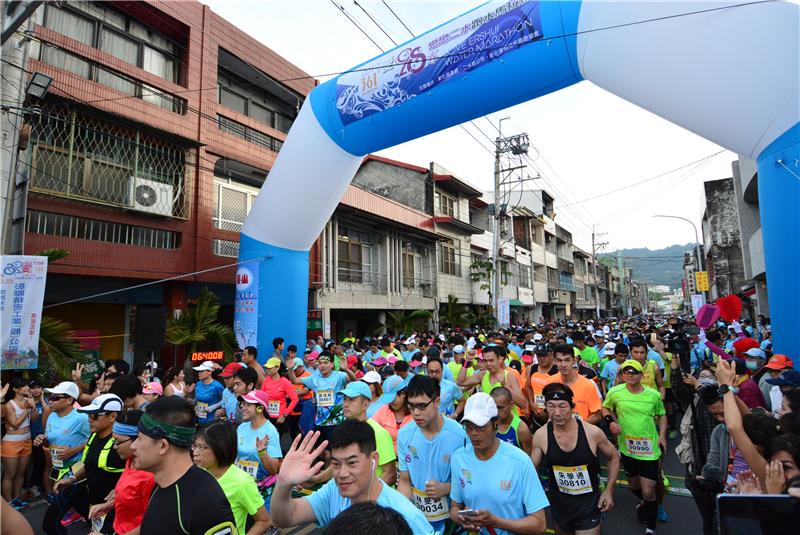 彰化馬拉松月第二場登場 戀戀二水跑水馬拉松開跑-路跑實況