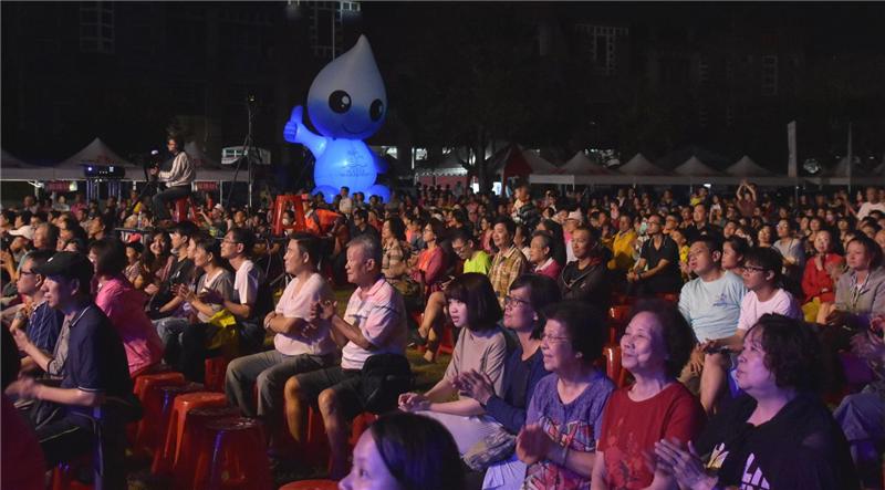 跑水之夜向志工致敬晚會-現場民眾