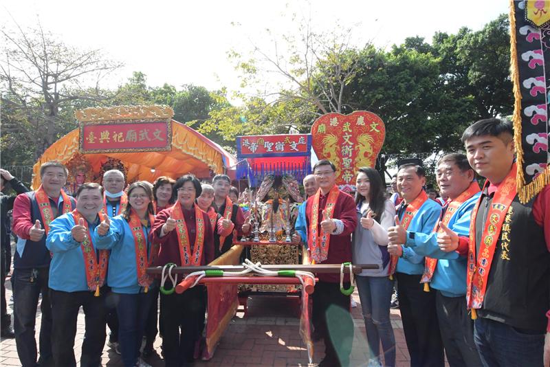 鹿港四季紅春來賜福 文衡聖帝關聖帝君踩街繞境