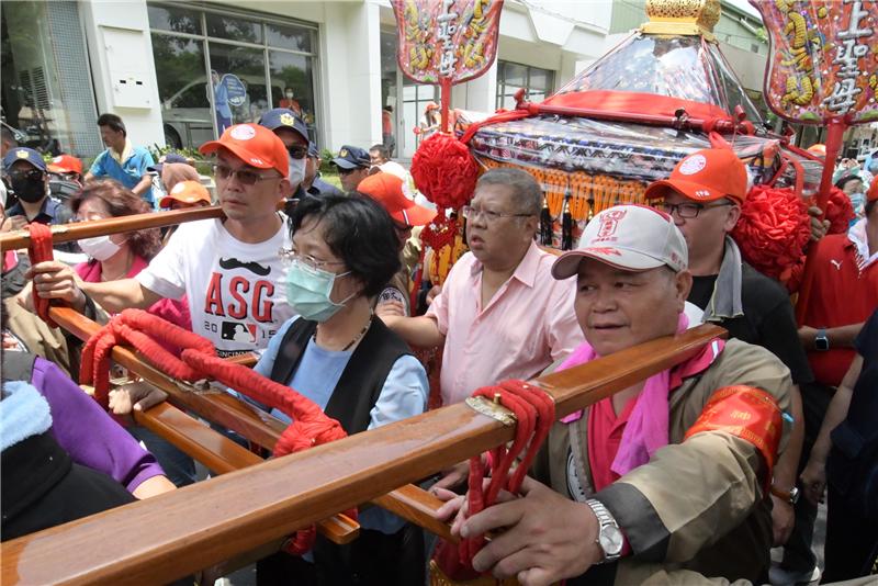  大甲鎮瀾宮庚子年媽祖繞境進香活動抵彰化