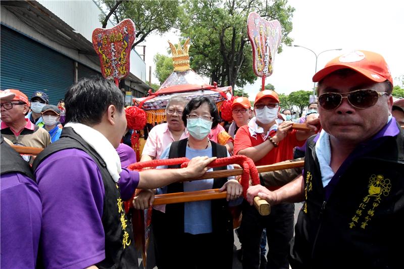  大甲鎮瀾宮庚子年媽祖繞境進香活動抵彰化