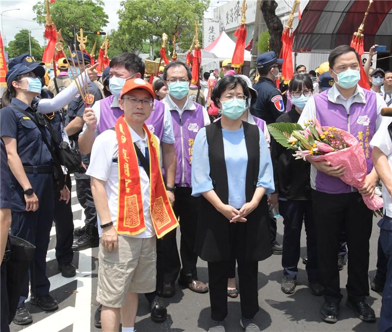  大甲鎮瀾宮庚子年媽祖繞境進香活動抵彰化