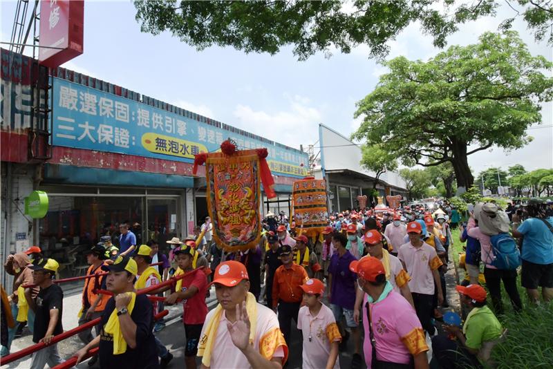  大甲鎮瀾宮庚子年媽祖繞境進香活動抵彰化