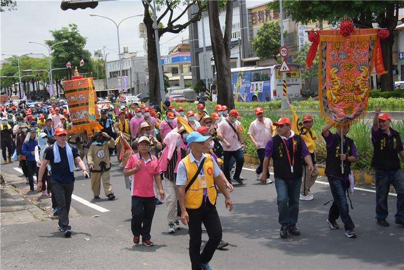  大甲鎮瀾宮庚子年媽祖繞境進香活動抵彰化