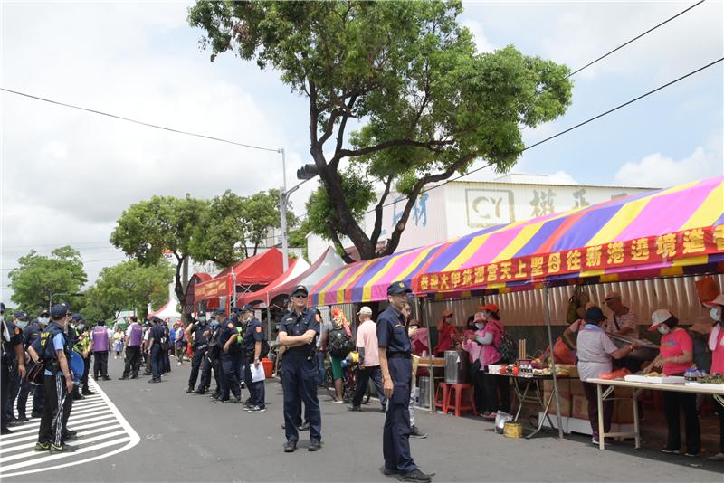  大甲鎮瀾宮庚子年媽祖繞境進香活動抵彰化