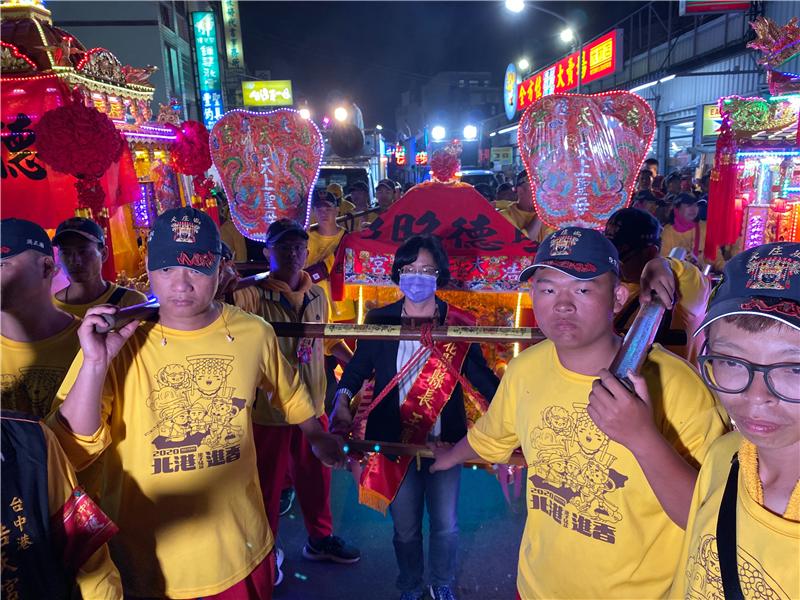 台中大庄浩天宮天上聖母徒步北港進香駐駕彰化大村慈雲寺