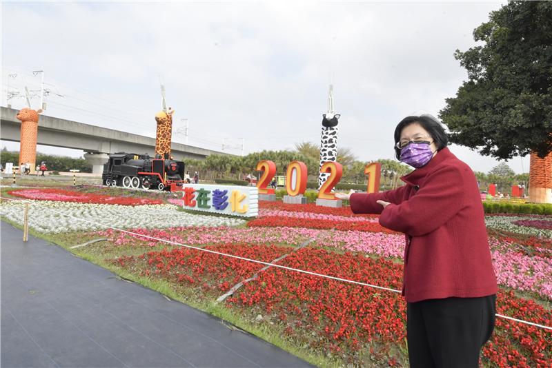 2021花在彰化園區布置情形及防疫措施