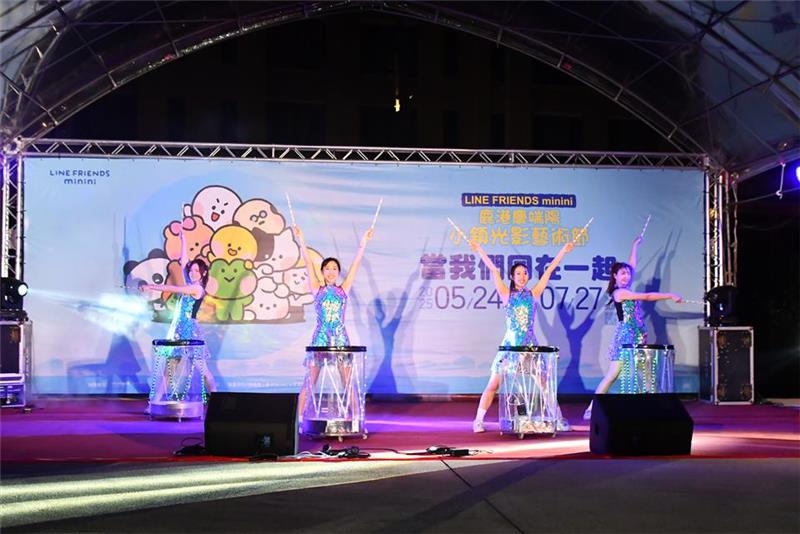 2025鹿港慶端陽-小鎮光影藝術節亮起來 「LINE FRIENDS minini」當我們同在鹿港