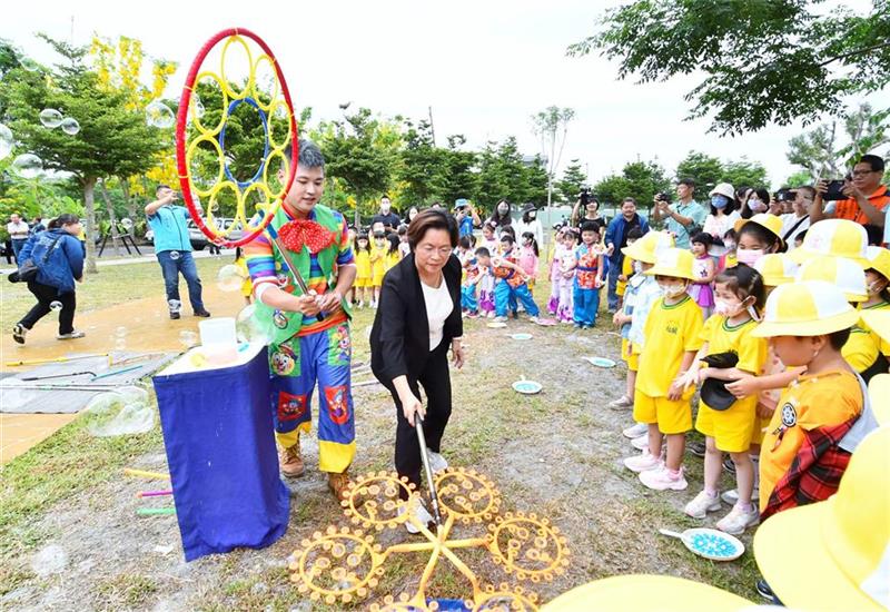 彰化縣第四座寵物公園 社頭花木公園完工啟用