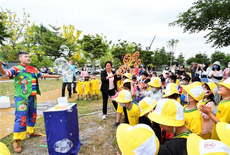 彰化縣第四座寵物公園 社頭花木公園完工啟用