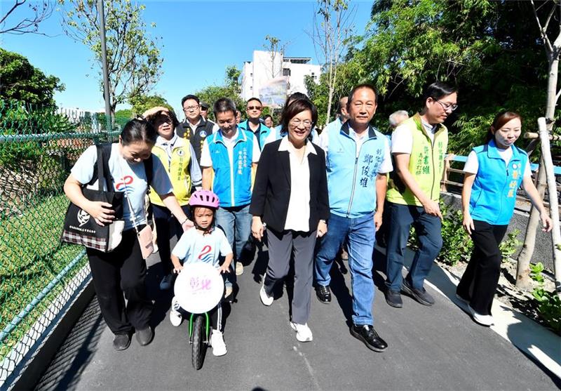 打通八堡一圳29公里水岸廊道斷點 二水鄉硯墨之道正式啟用