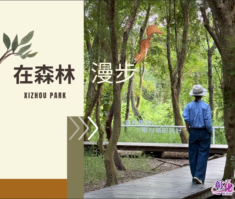 溪州公園森林木棧道區改善工程啟用 整修木棧道1,476平方公尺及多項設施