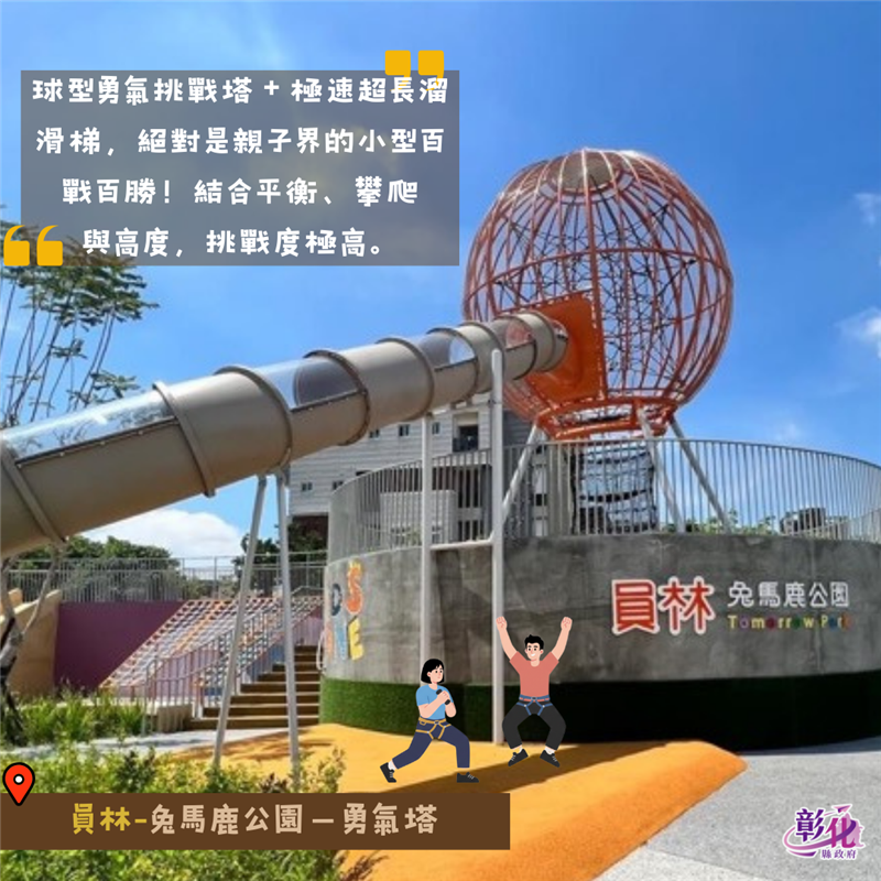 不用挑戰 101， 在彰化就能找到屬於你的「城市小挑戰」  一起解鎖勇氣值、鍛鍊腳力