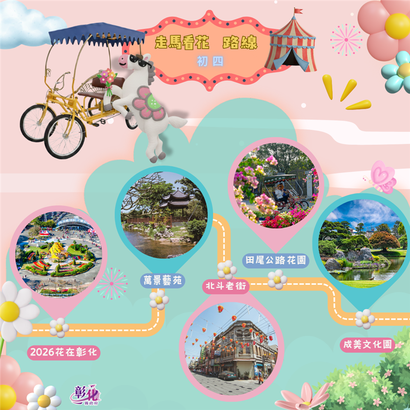 🧧 2026 彰化新年走春攻略：馬不停蹄玩透透！ 🐎