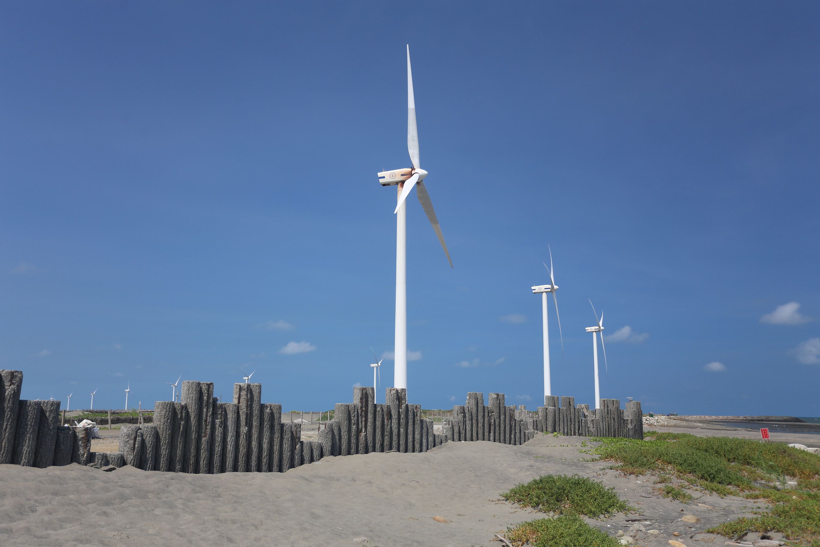 Windmill at Rouzong Jiao, Changhua