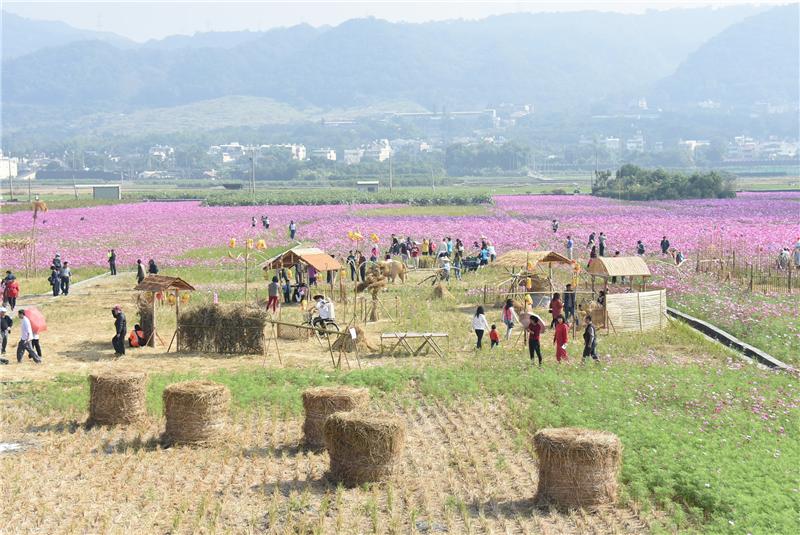 2017田中稻草人藝術節-活動空照圖