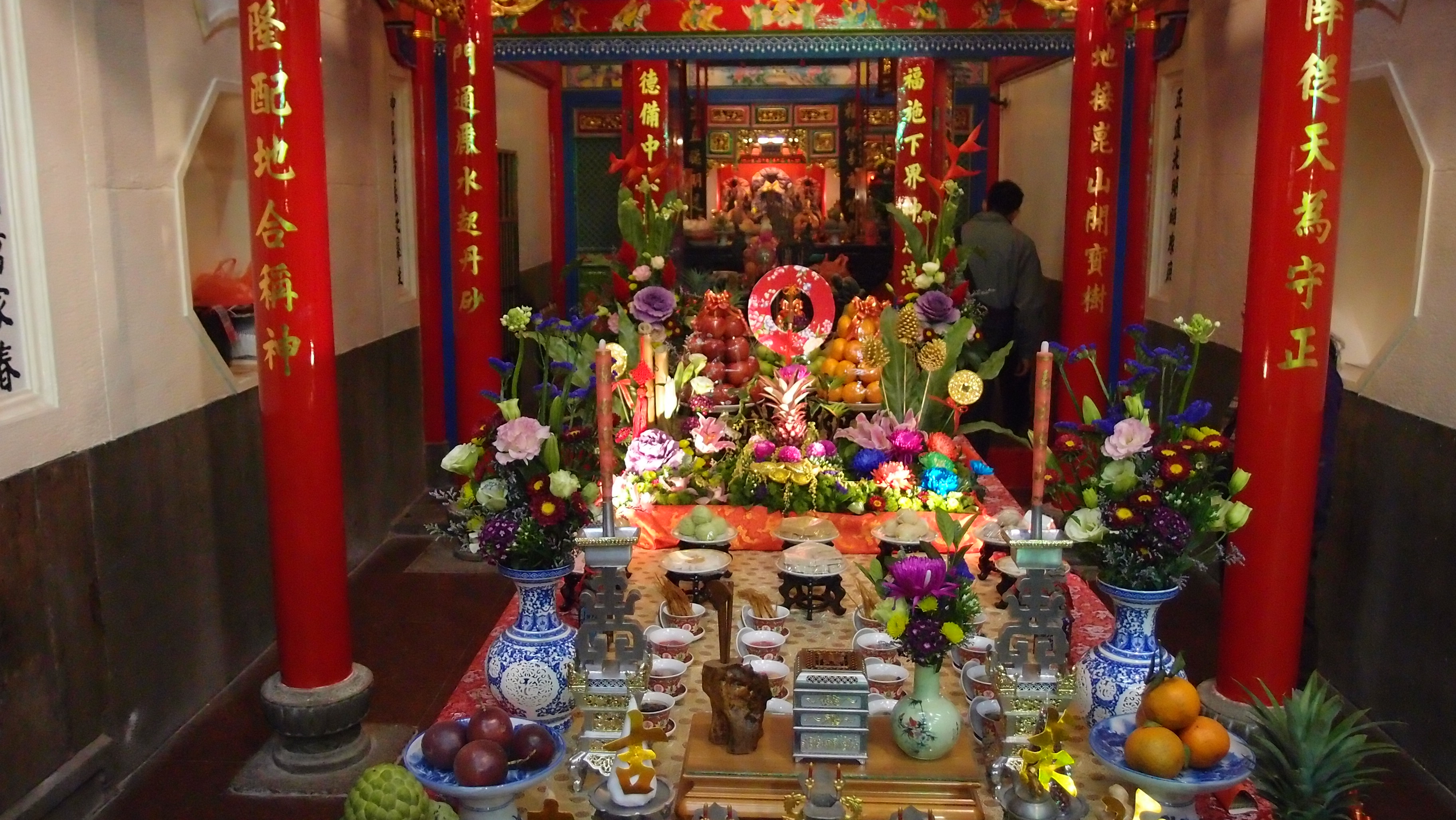 華やかで美しい 北頭土地祠-9