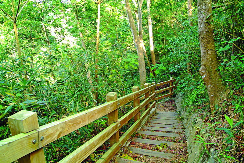 著名な 猴探井登山歩道(古代を訪ね景観観賞の旅)-1