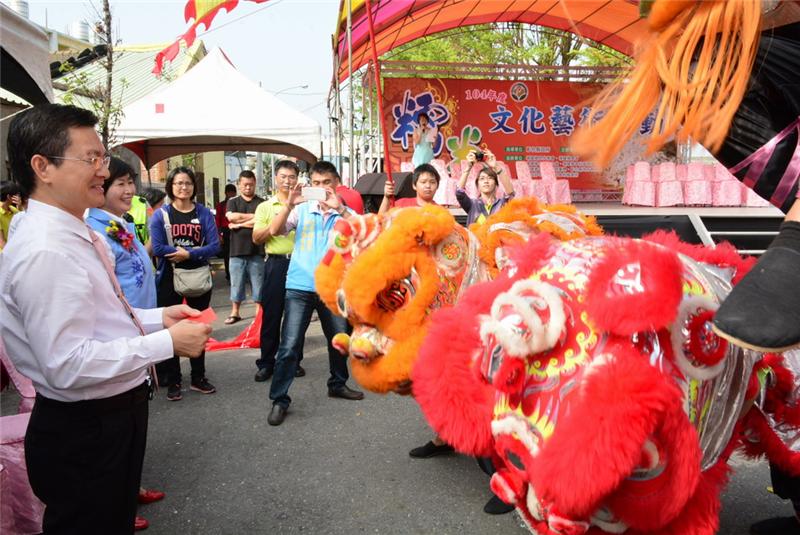 104年度糯米文化艺术活动　魏县长推广彰化埔盐在地特色