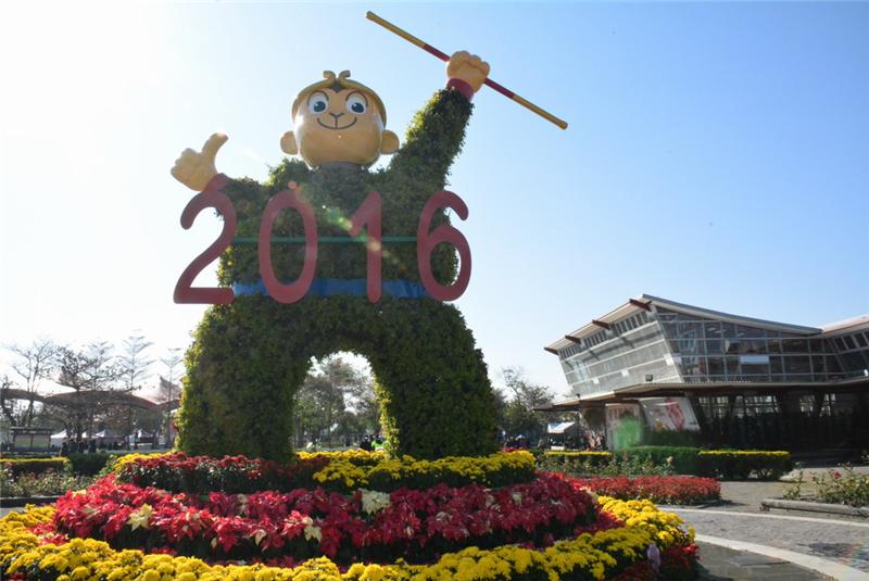 「2016花在彰化－溪州花博嬉游记」开幕 魏县长欢迎全国乡亲来彰化走春 拈花惹草