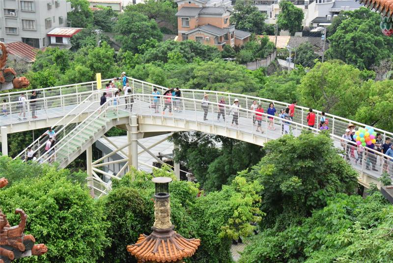 彰化「八卦山天空步道」正式启用