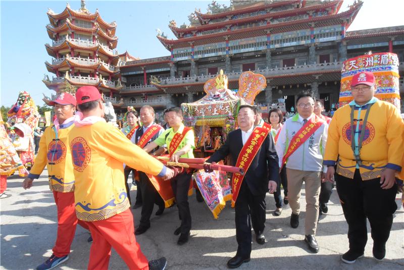 彰化县妈祖联合遶境起驾