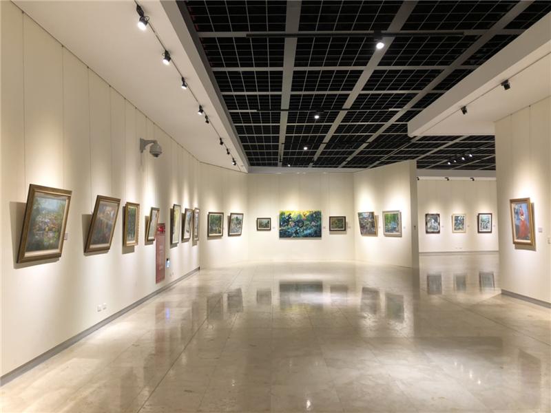 「岁月静好 彩绘人生-彰化县美术家接力展第105棒常连芳西画创作展」开幕活动