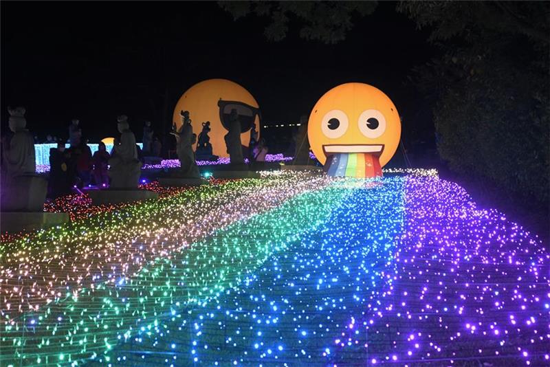 彰化月影灯季享誉国际 新年旅游首选来彰化