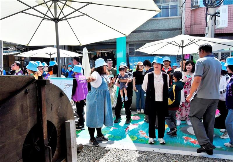彰化县芳苑乡渔村聚落海牛人文景观再造计画启用