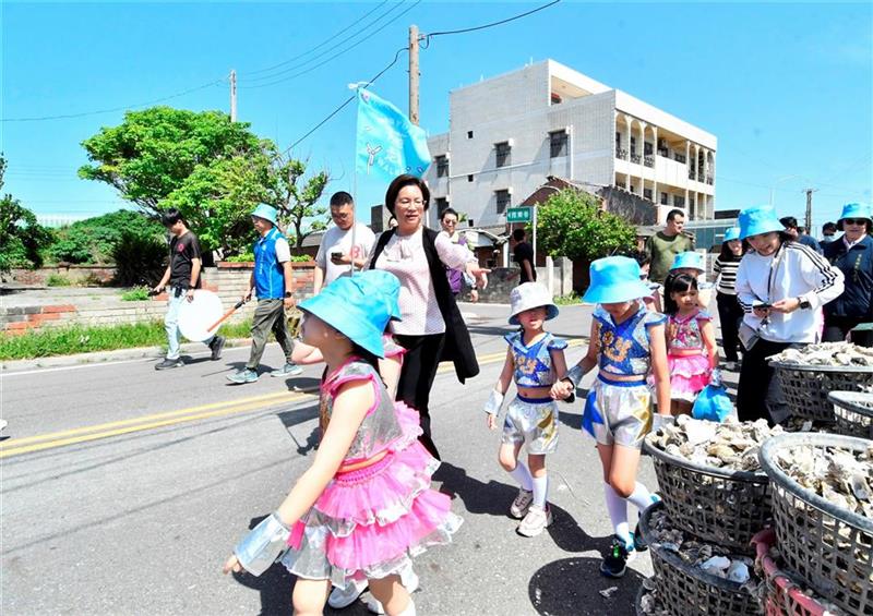 彰化县芳苑乡渔村聚落海牛人文景观再造计画启用