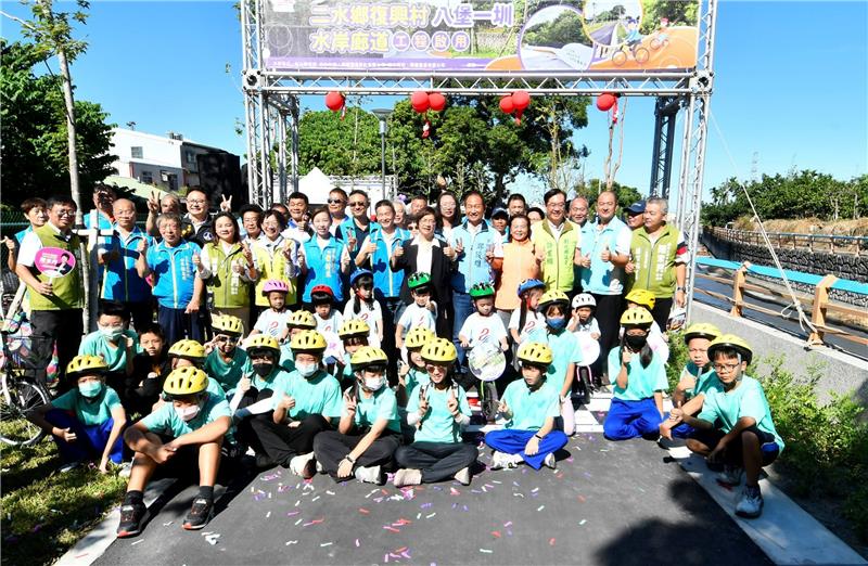 打通八堡一圳29公里水岸廊道断点 二水乡砚墨之道正式启用