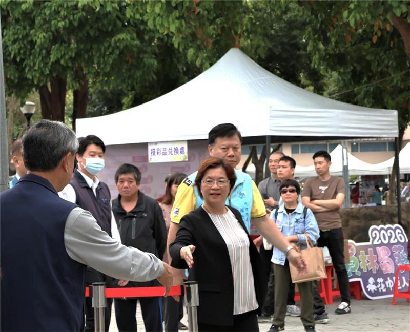 2026员林蜀葵花季盛大开幕 万株花卉缤纷绽放