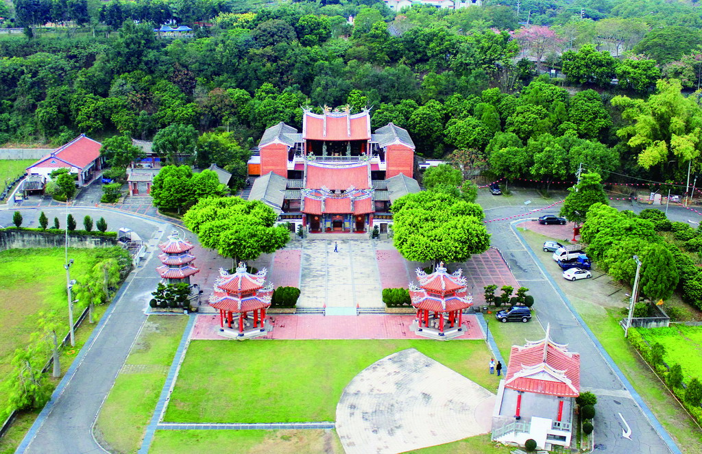 芬园宝藏寺全景