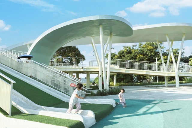 八卦山天空遊戲場｜在雲朵上玩耍的全齡新樂園