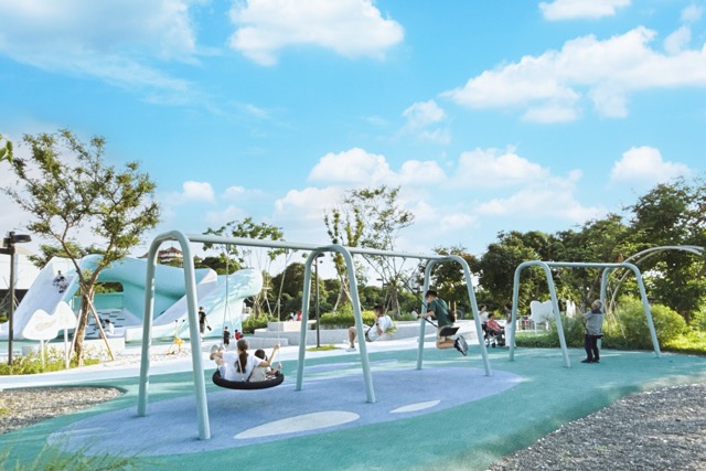 八卦山天空遊戲場｜在雲朵上玩耍的全齡新樂園
