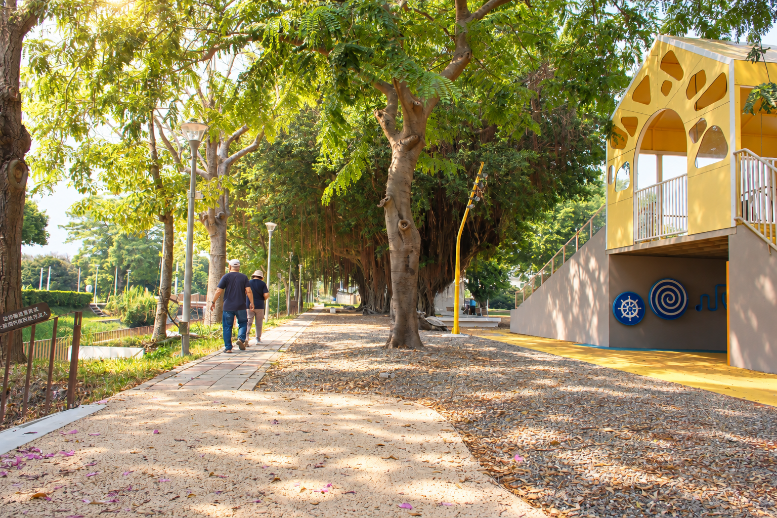 北斗渡船頭公園｜尋訪河岸歷史風情