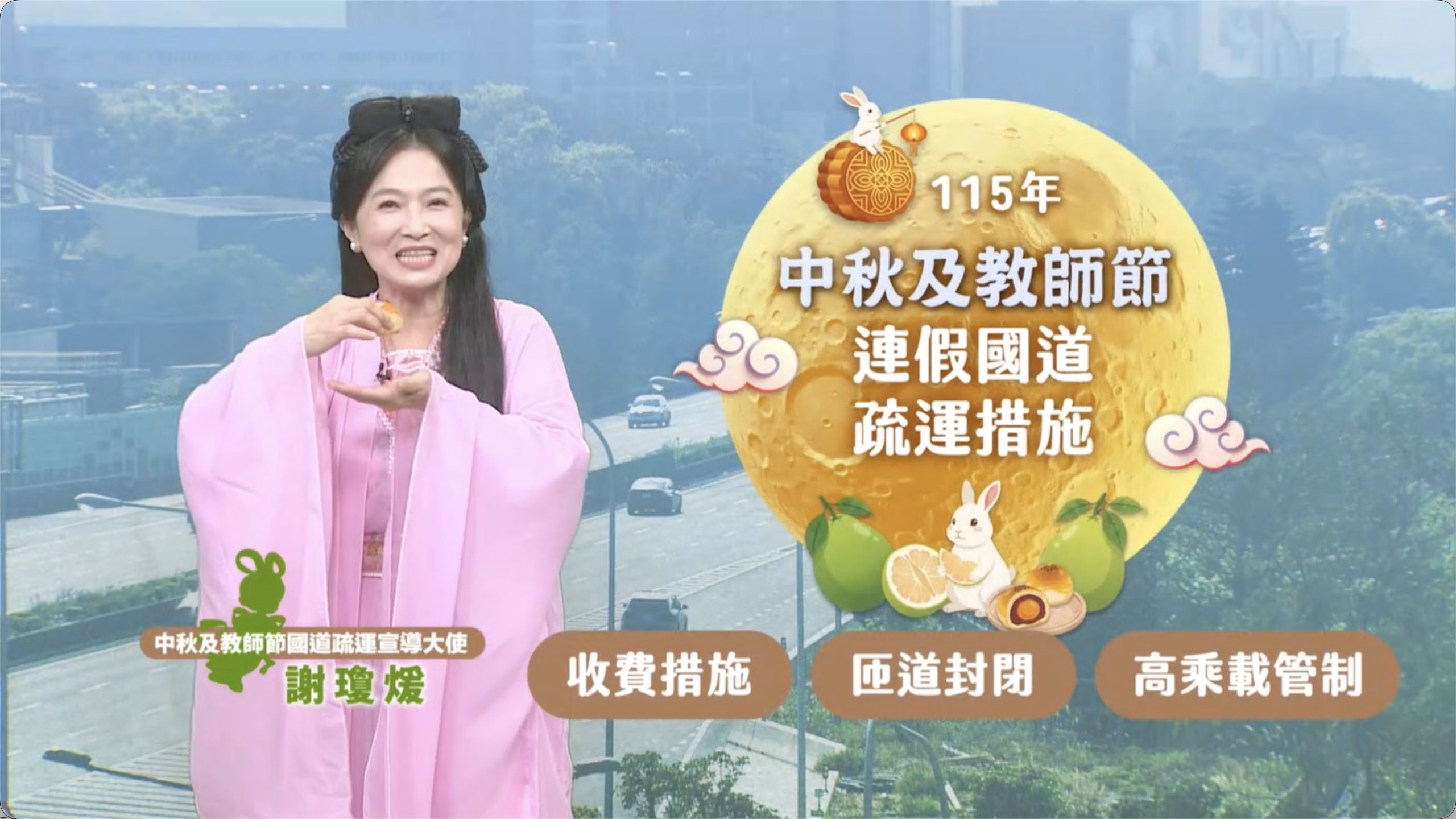 【國道疏運搶先報】中秋節連假國道疏運措施