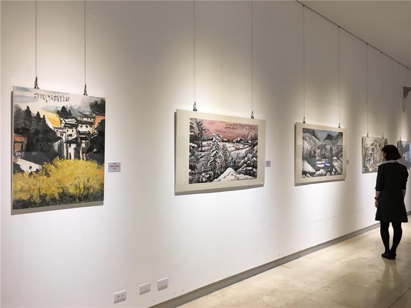 An Artistic Journey through six decades of Chinese Painting~We welcome people to visit the Changhua County Art Museum for the “A Dialogue between Tradition and Modern-Lin Wei-chen’s 80 Chinese Paintin