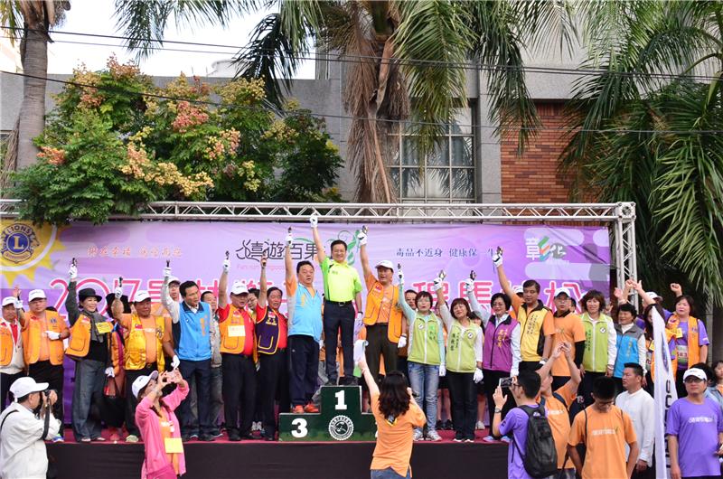 The Changhua marathon month has started. Magistrate Wei fired the starting pistol for the 1st session in Yuanlin 