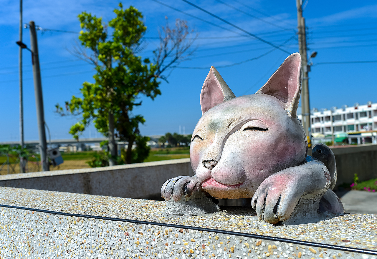 Ceramic Cat Village at Sanmin Community