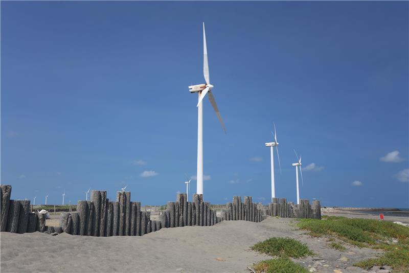 Picturesque Windmill at Rouzong Jiao, Changhua-1